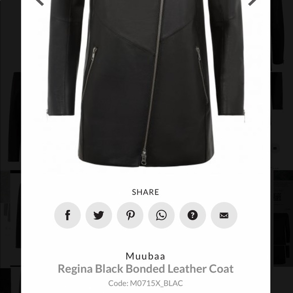 MUUBAA Regina bonded coat. - Picture 4 of 10